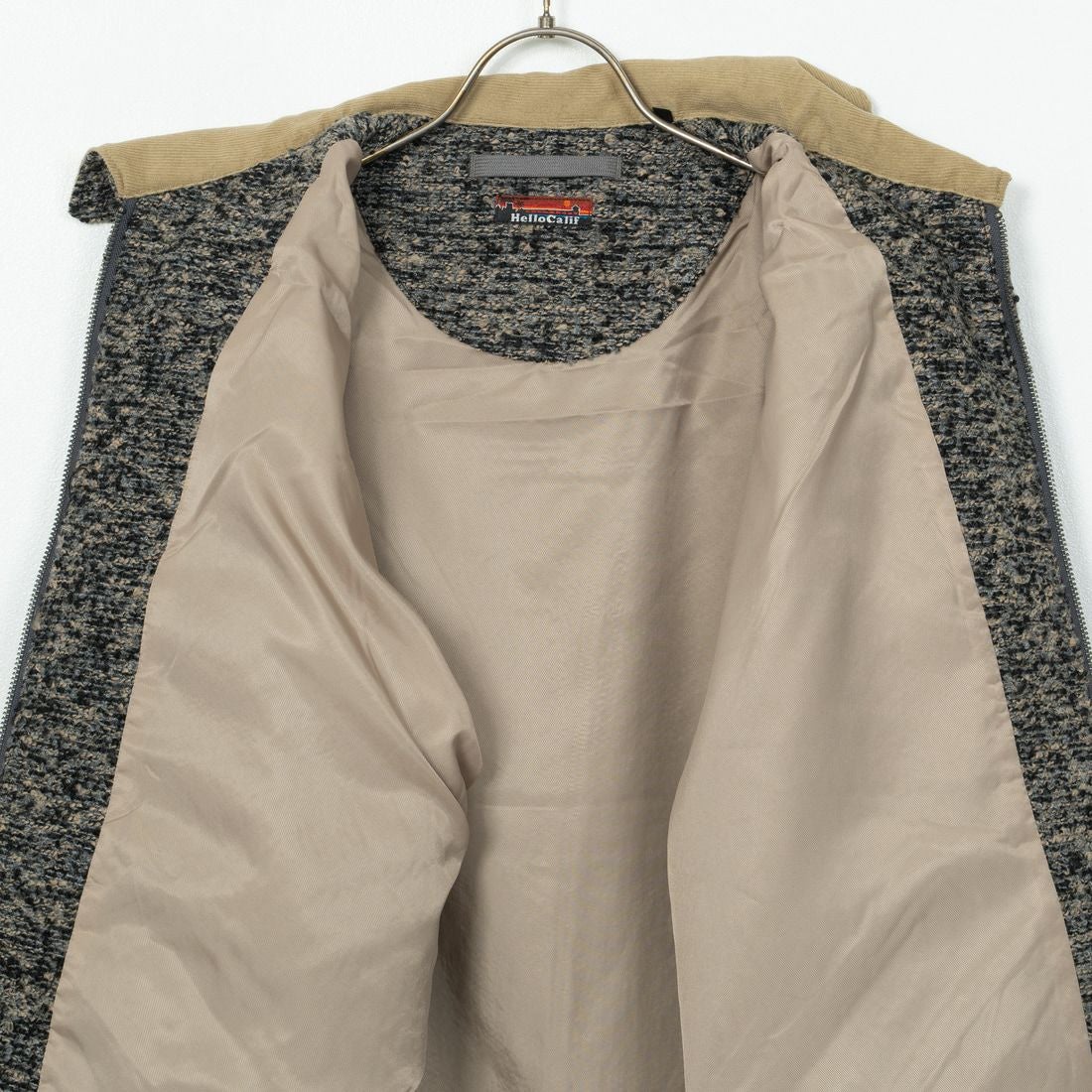 HELLO CALIF [ハローカリフ] リングヤーンショートワークジャケット [HC-244-073] 710 BEIGE