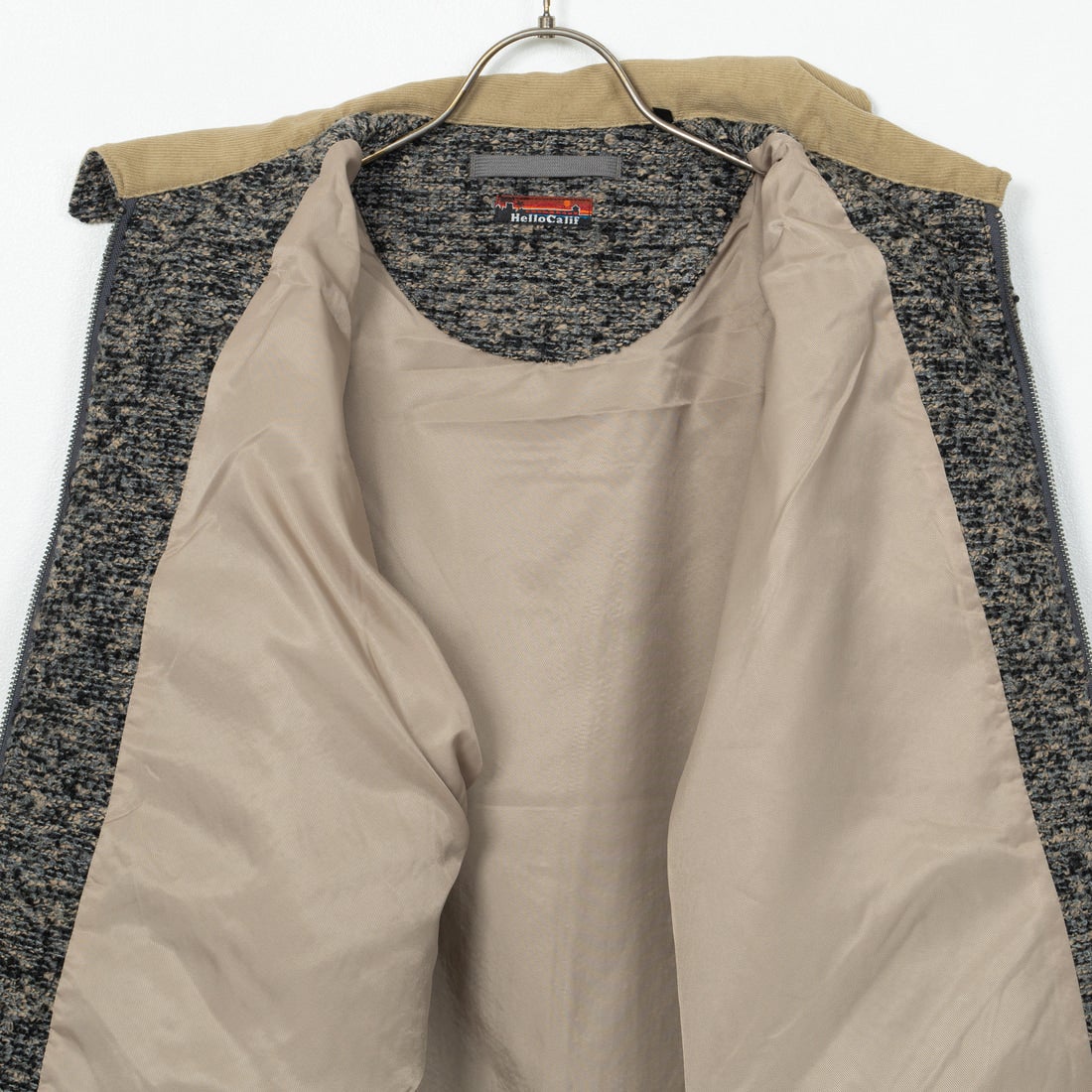 HELLO CALIF [ハローカリフ] リングヤーンショートワークジャケット [HC-244-073] 710 BEIGE