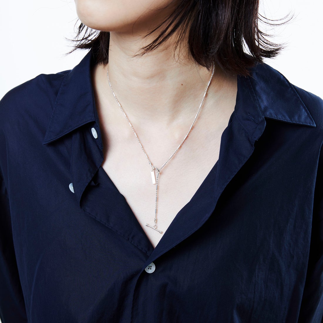 XOLO JEWELRY [ショロジュエリー] シリンダーリンクネックレス [XON041