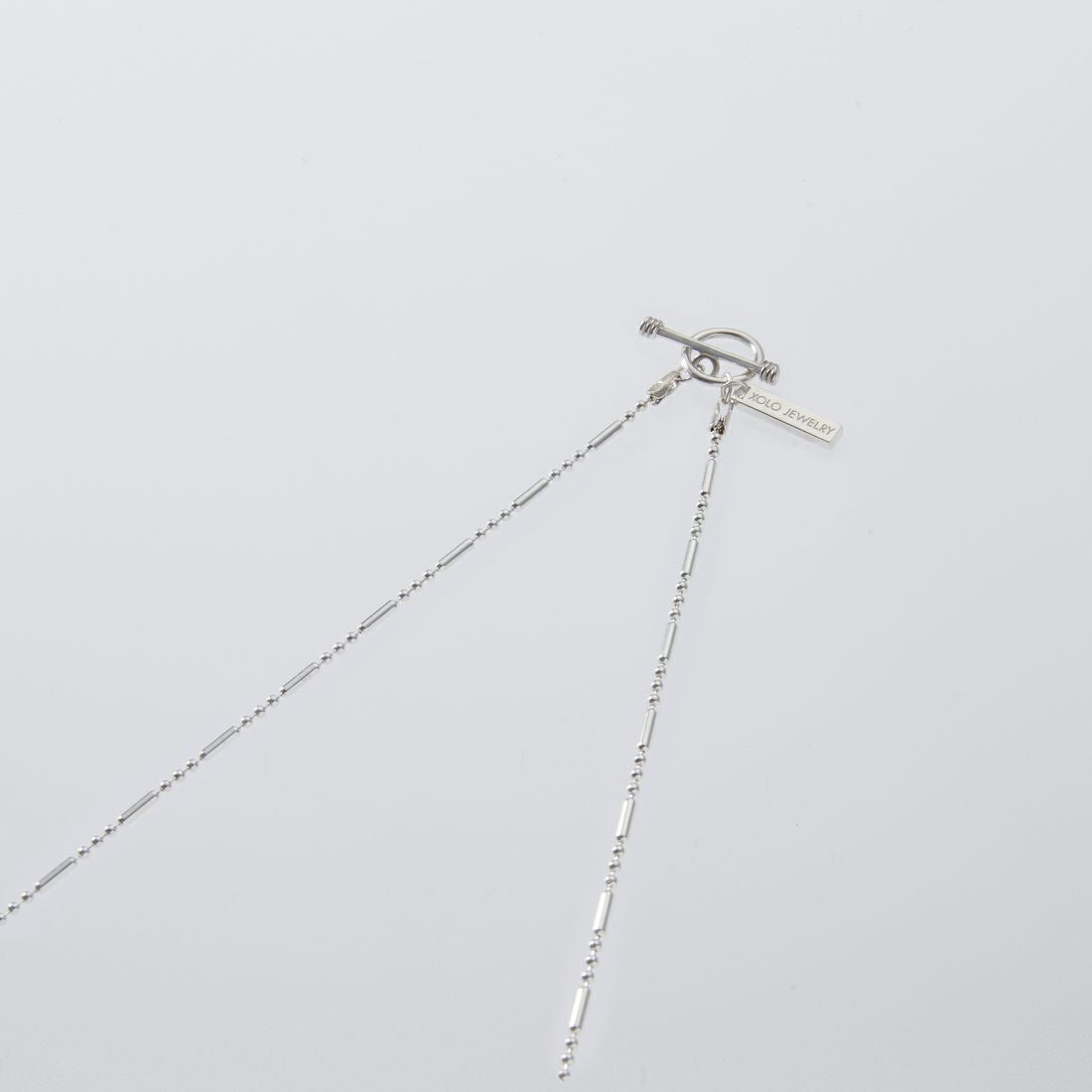 XOLO JEWELRY [ショロジュエリー] シリンダーリンクネックレス [XON041-60] SILVER