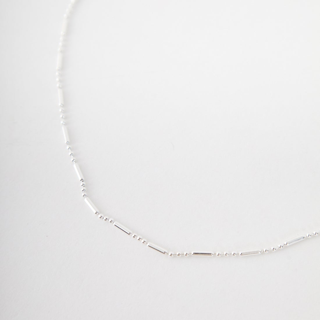 XOLO JEWELRY [ショロジュエリー] シリンダーリンクネックレス [XON041-60] SILVER