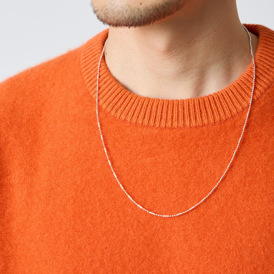 XOLO JEWELRY [ショロジュエリー] シリンダーリンクネックレス [XON041-60] SILVER