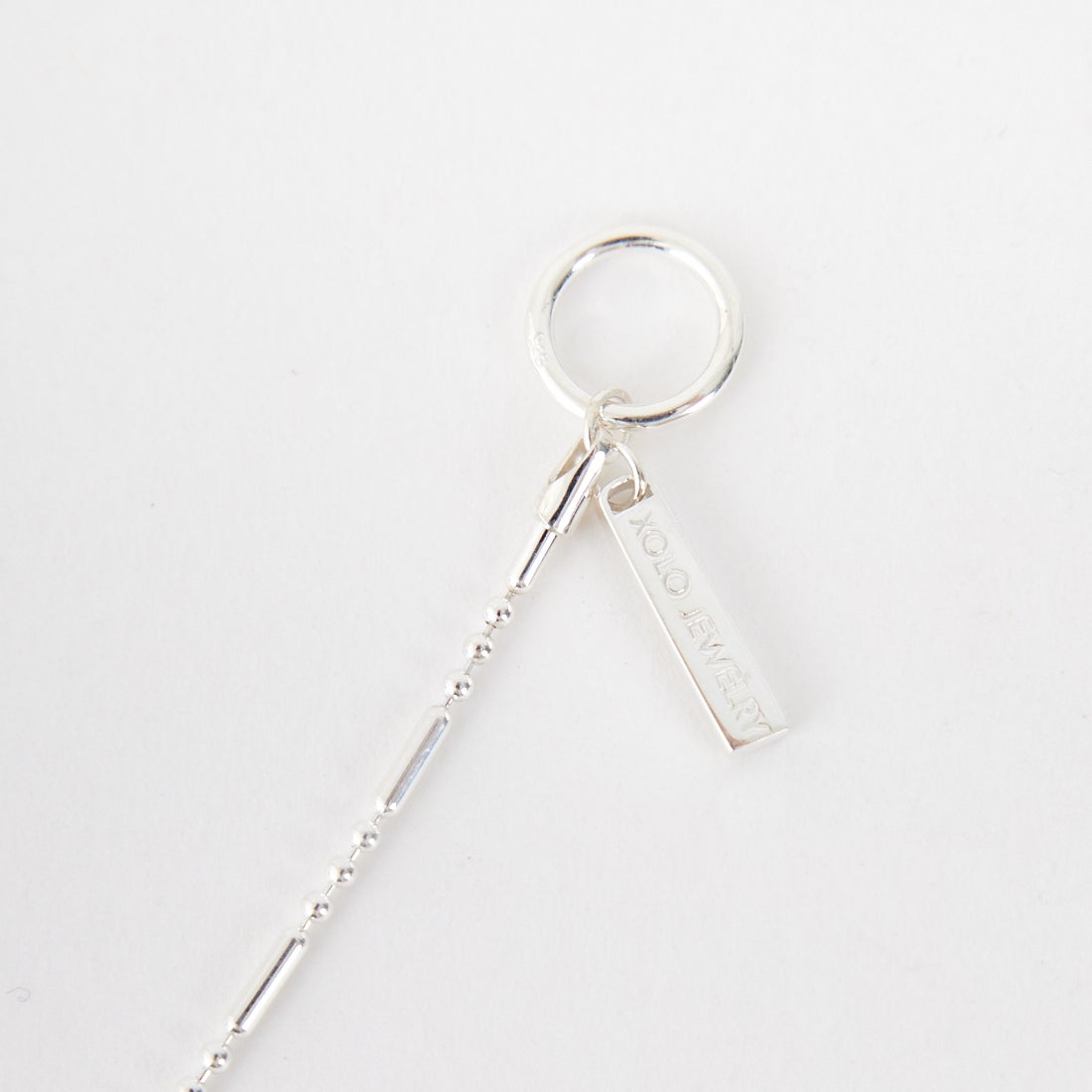 XOLO JEWELRY [ショロジュエリー] シリンダーリンクネックレス [XON041-60] SILVER