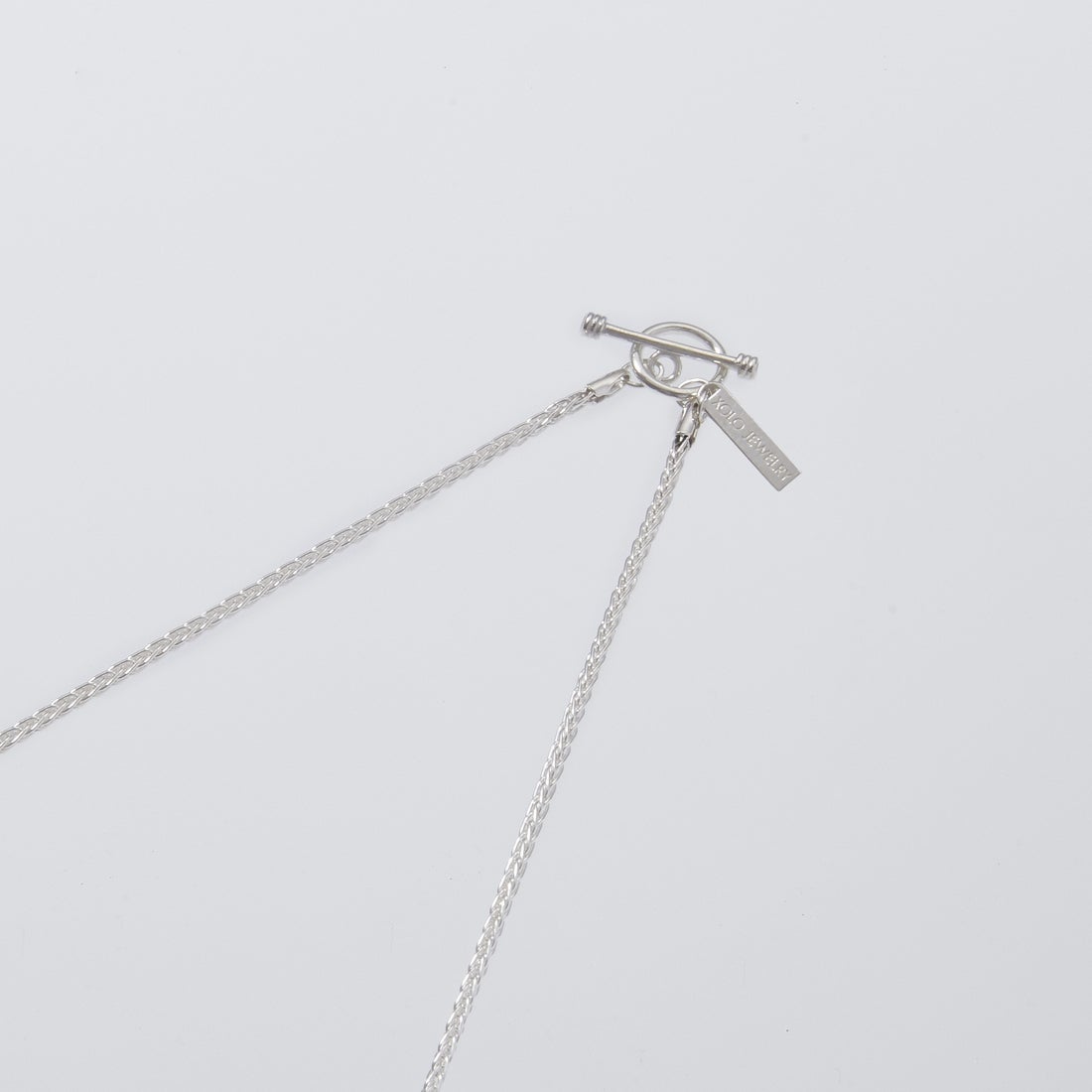 XOLO JEWELRY [ショロジュエリー] スパイクリンクネックレス [XON048-60] SILVER
