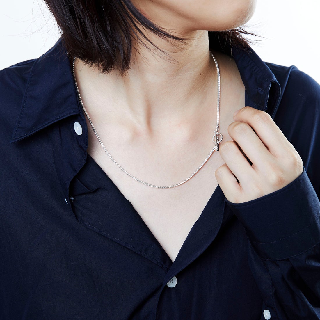 XOLO JEWELRY [ショロジュエリー] スパイクリンクネックレス [XON048