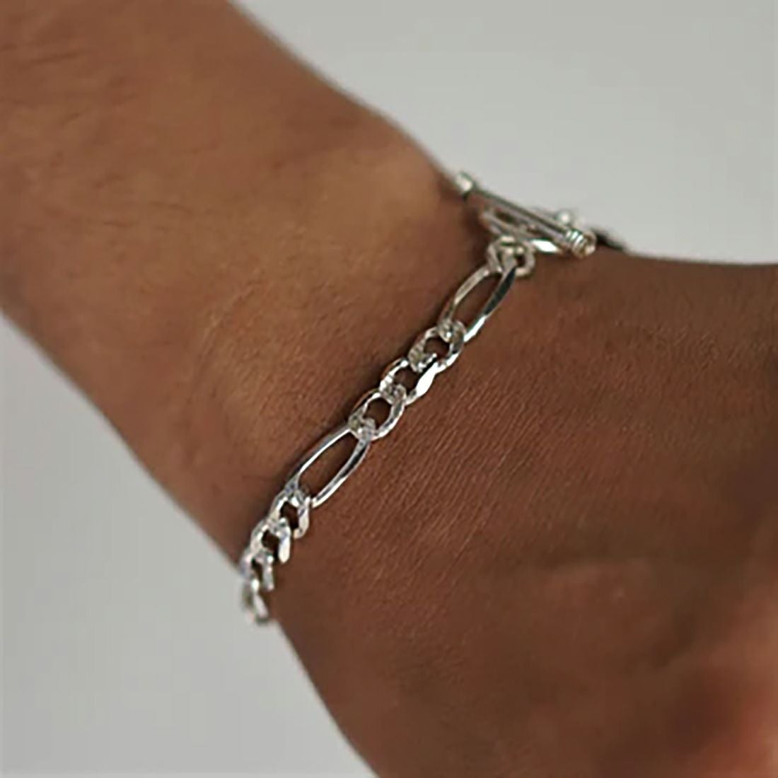 XOLO JEWELRY [ショロジュエリー] フィガロリンクブレスレット 8mm