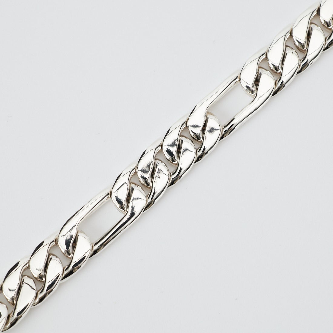 XOLO JEWELRY [ショロジュエリー] FIGARO LINK 8mmブレスレット [XOB006-19] SILVER