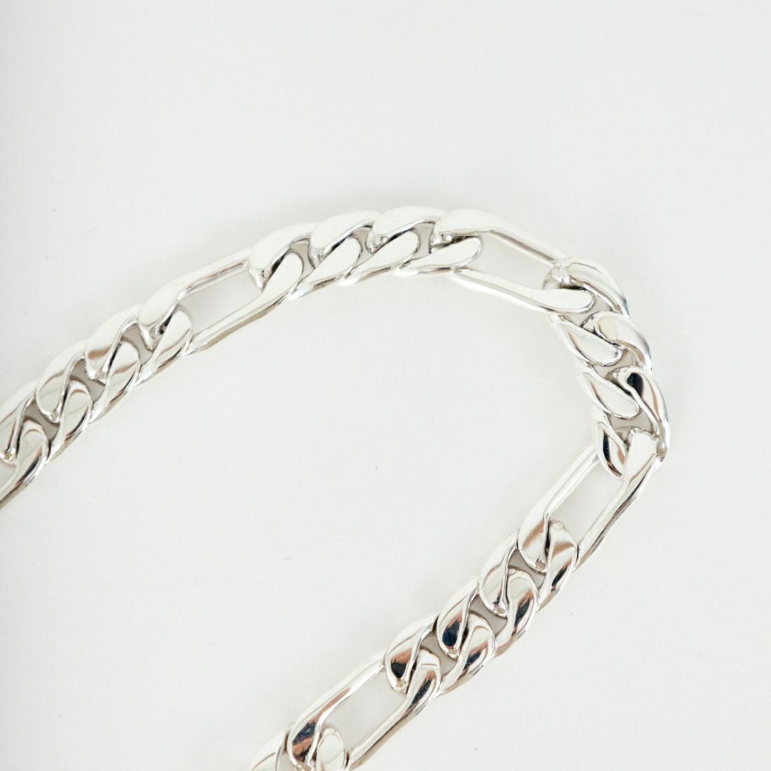 XOLO JEWELRY [ショロジュエリー] FIGARO LINK 8mmブレスレット [XOB006-19] SILVER