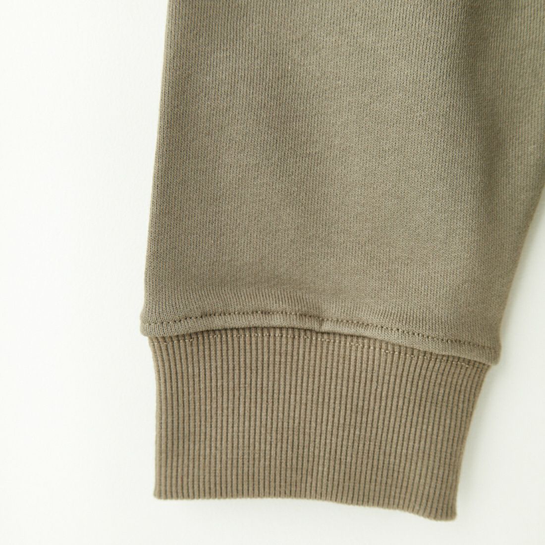 Jeans Factory Clothes [ジーンズファクトリークローズ] 裏毛フラワー刺繍ドロストスウェット [JFC-244-076] OLIVE