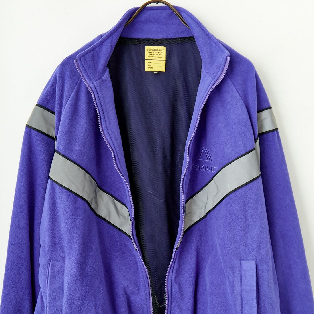 Jeans Factory Clothes [ジーンズファクトリークローズ] ポーラテック IPFUフリースジャケット [JFC-244-051] 50 ﾊﾟｰﾌﾟﾙ