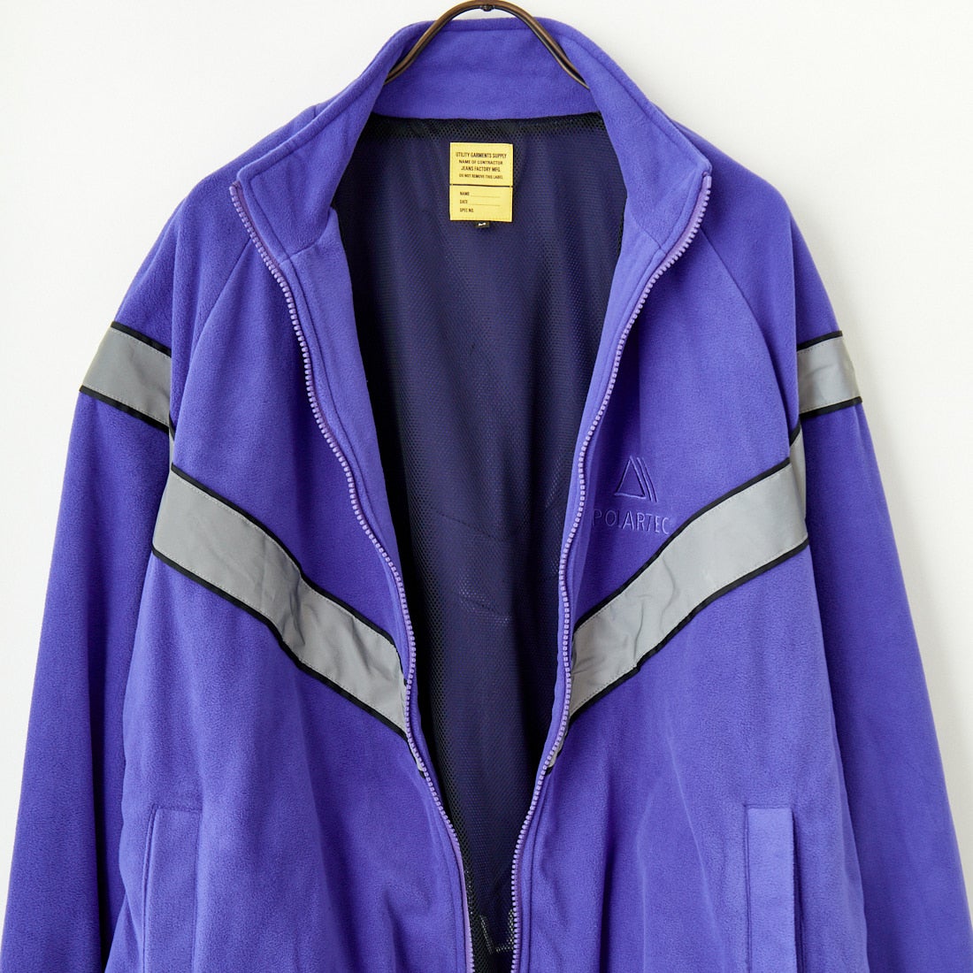 Jeans Factory Clothes [ジーンズファクトリークローズ] ポーラテック IPFUフリースジャケット [JFC-244-051] 50 ﾊﾟｰﾌﾟﾙ