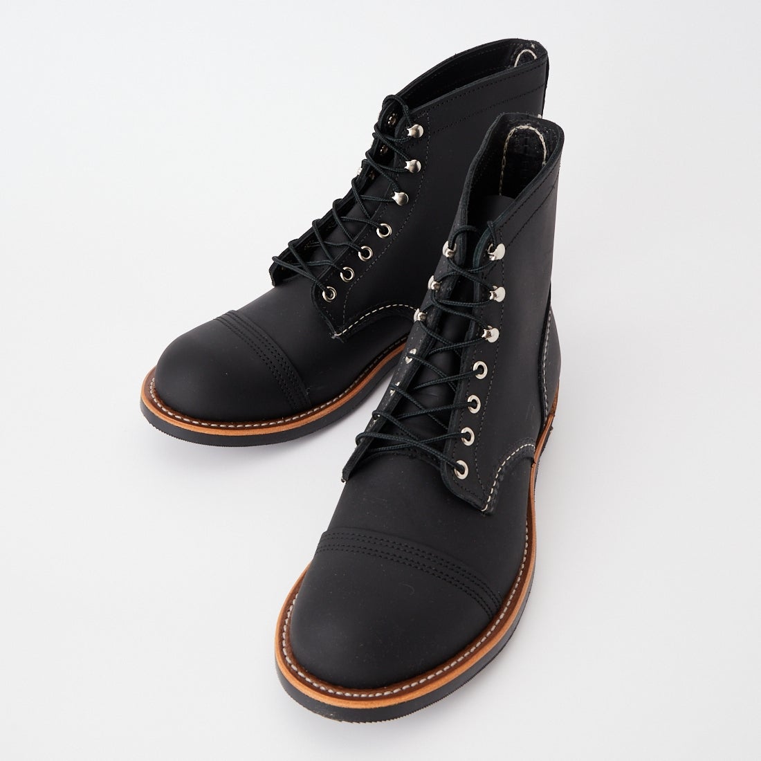 RED WING [レッドウィング] アイアンレンジャー Dワイズ [8084] BLACK HARN