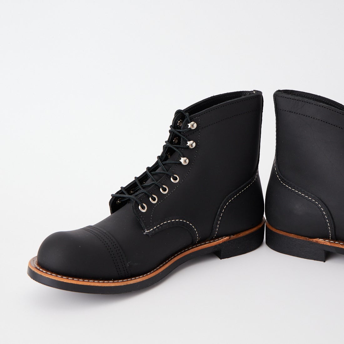 RED WING [レッドウィング] アイアンレンジャー Dワイズ [8084] BLACK HARN