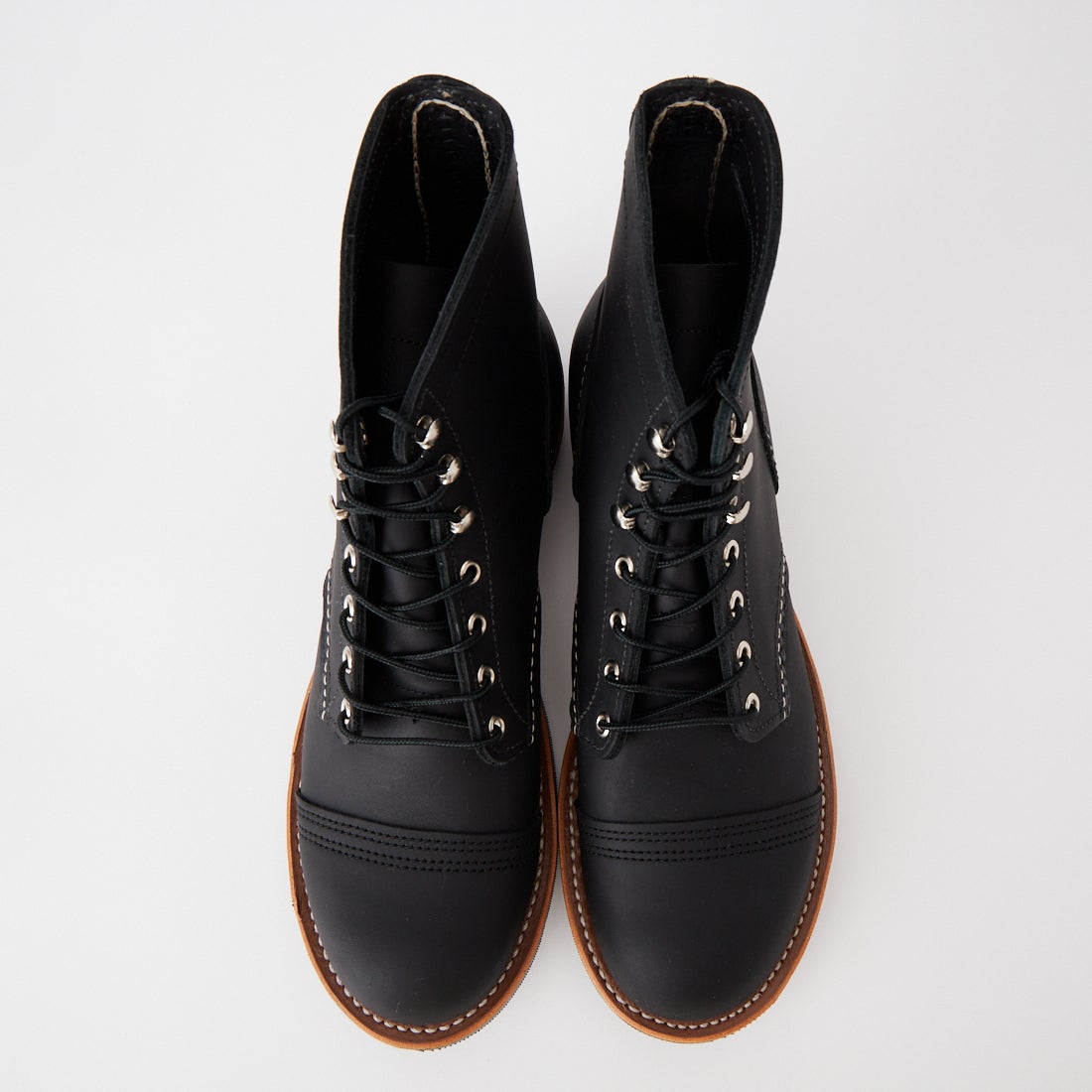 RED WING [レッドウィング] アイアンレンジャー Dワイズ [8084] BLACK HARN