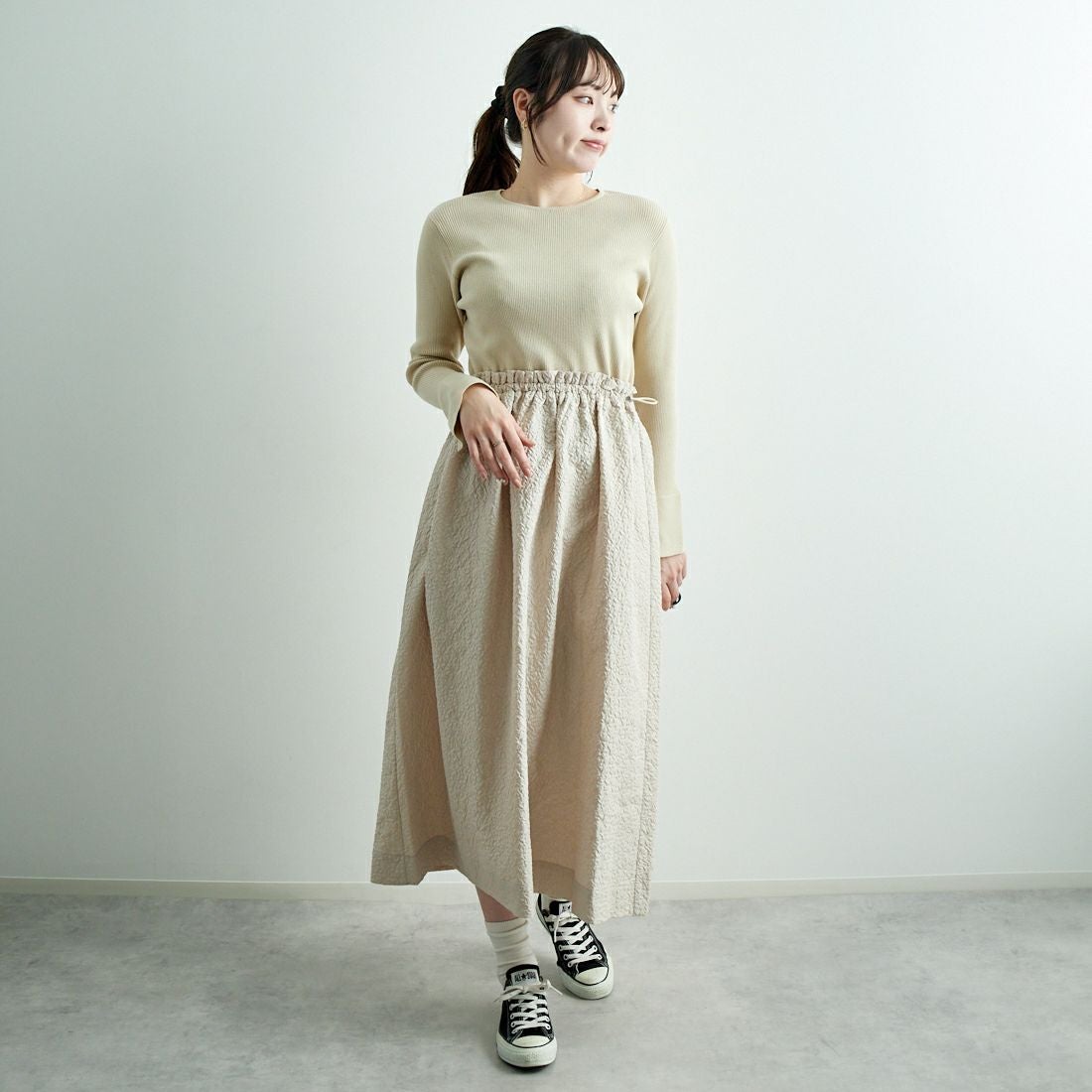 ｴｸﾘｭ&&モデル身長：167cm 着用サイズ：F&&