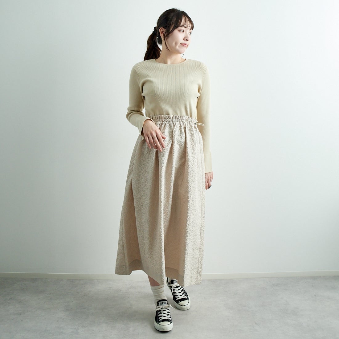 ｴｸﾘｭ&&モデル身長：167cm 着用サイズ：F&&