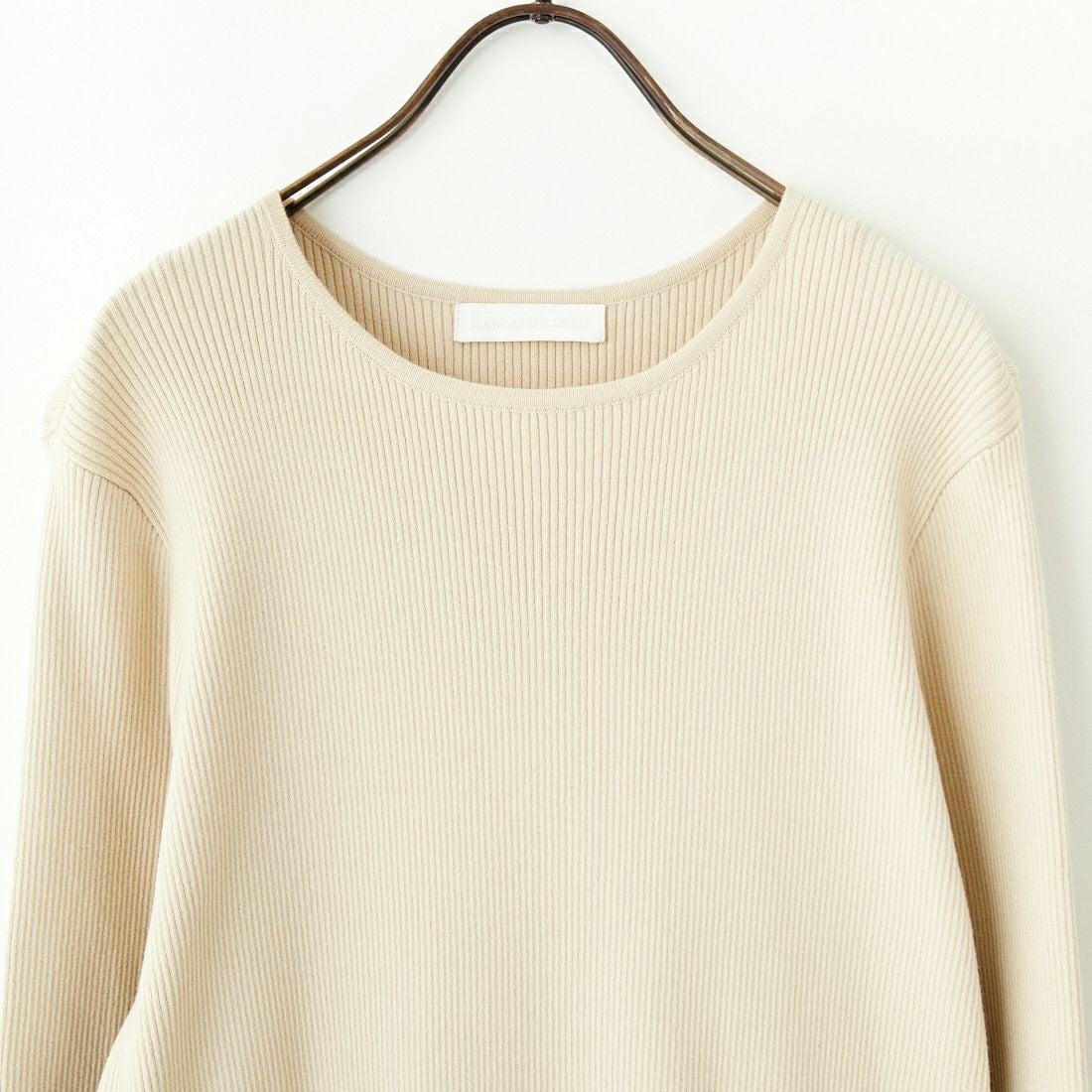 Jeans Factory Clothes [ジーンズファクトリークローズ] ニットエンボスドッキングワンピース [11243812] ｴｸﾘｭ