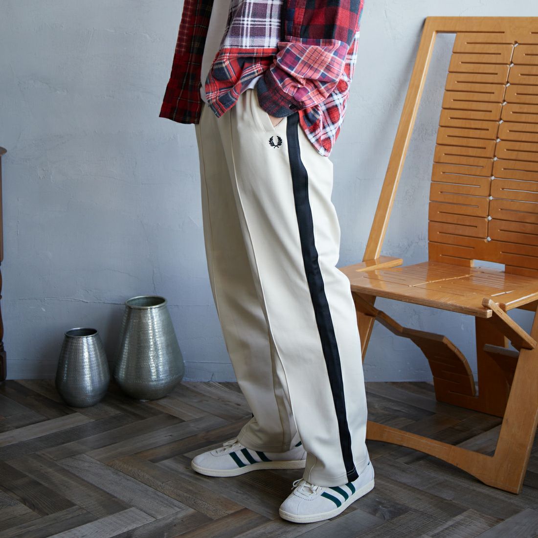 OAT/BLK&&モデル身長：179cm 着用サイズ：L&&