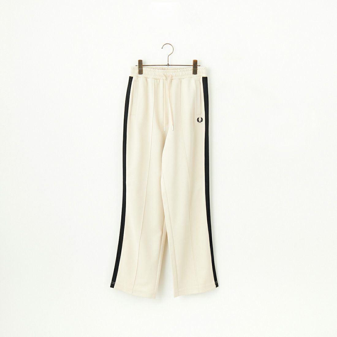 FRED PERRY [フレッドペリー] 別注 配色ライントラックパンツ [FPM-24A-026-JF] OAT/BLK