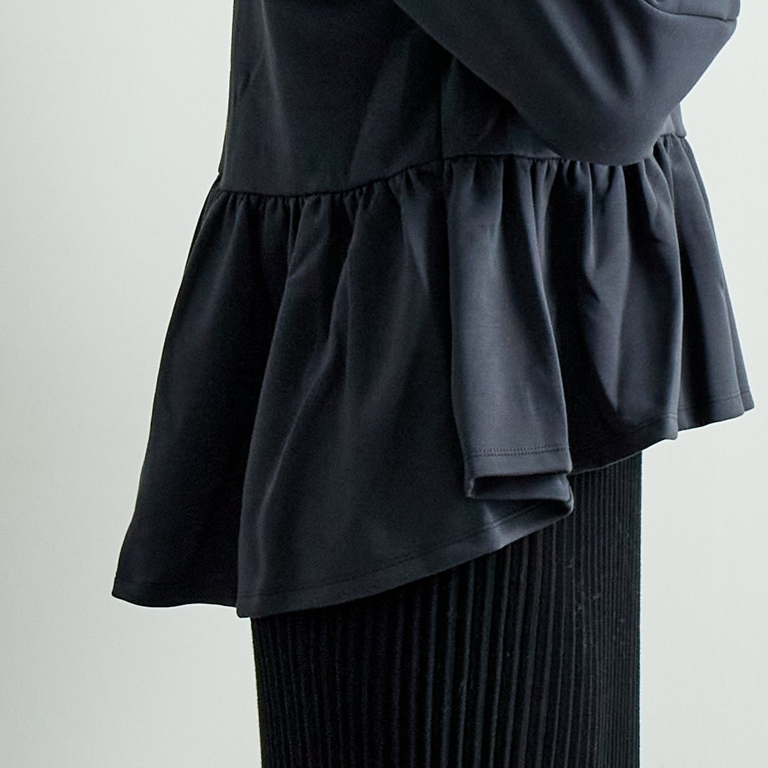 Jeans Factory Clothes [ジーンズファクトリークローズ] ダンボールニットスタンドブルゾン [7645518] C.GRAY