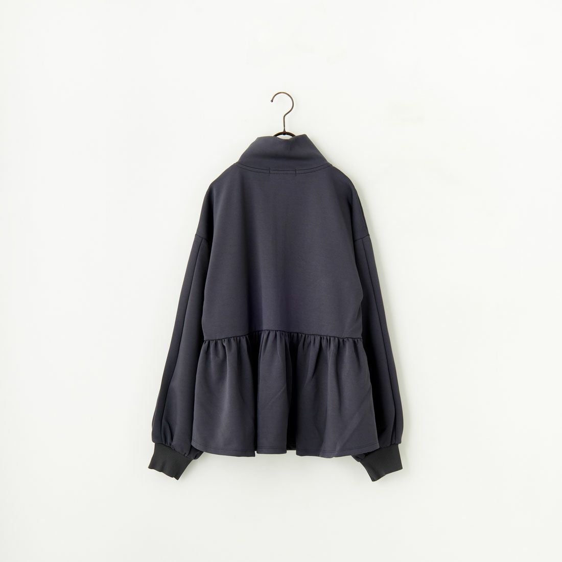 Jeans Factory Clothes [ジーンズファクトリークローズ] ダンボールニットスタンドブルゾン [7645518] C.GRAY