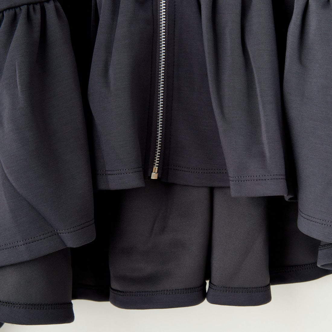 Jeans Factory Clothes [ジーンズファクトリークローズ] ダンボールニットスタンドブルゾン [7645518] C.GRAY