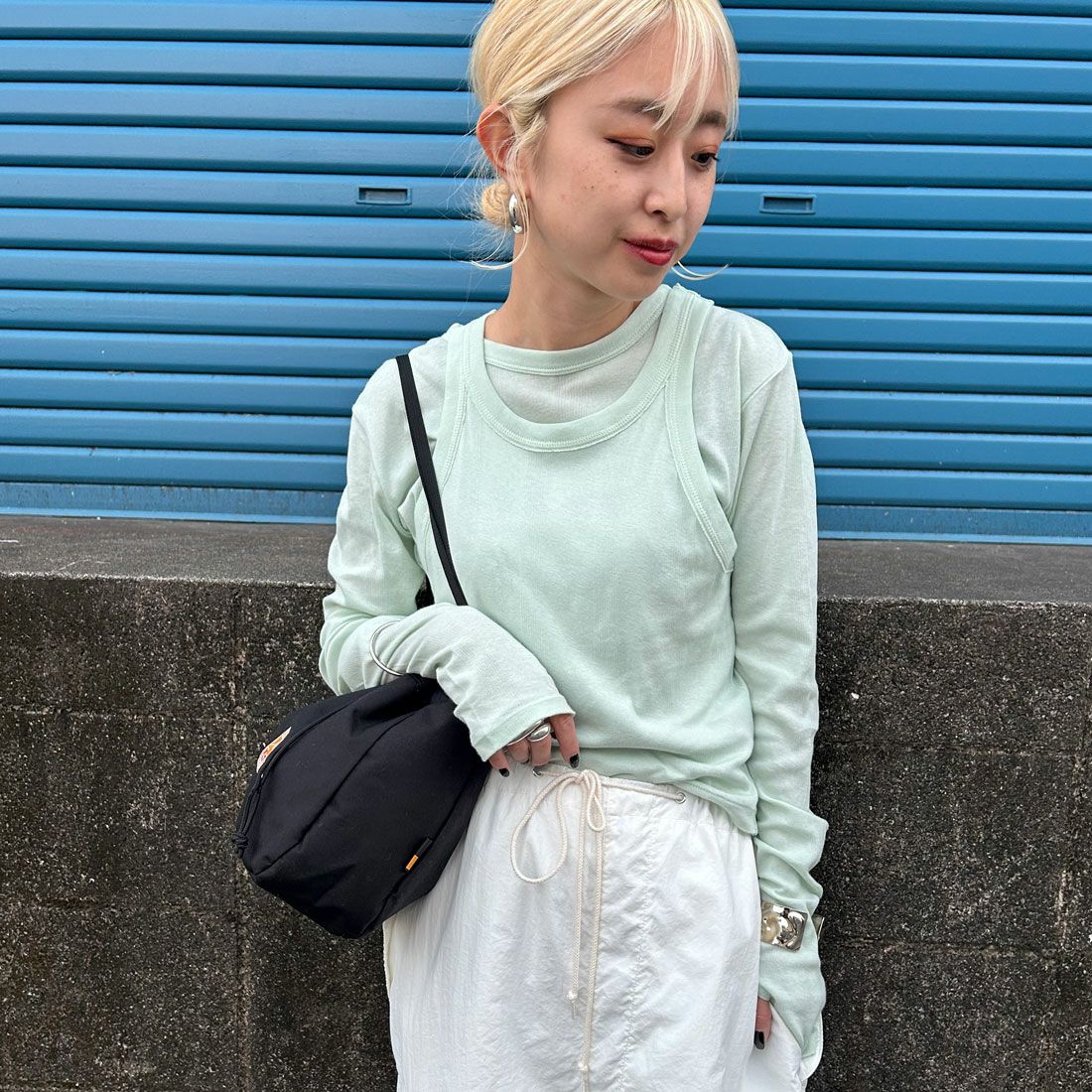 MELON&&モデル身長：150cm 着用サイズ：F&&