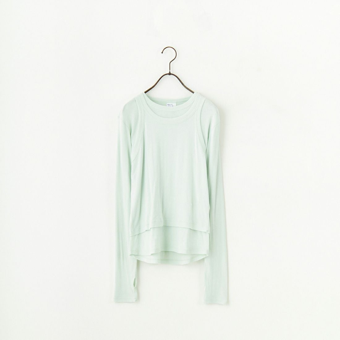 Robert P.Miller [ロバートピーミラー] 別注 2ピース タンクトップレイヤードシアーカットソー [RM251-1151IN-JF] MELON