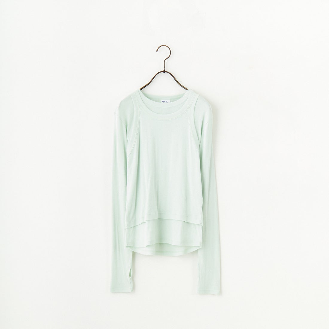 Robert P.Miller [ロバートピーミラー] 別注 2ピース タンクトップレイヤードシアーカットソー [RM251-1151IN-JF] MELON