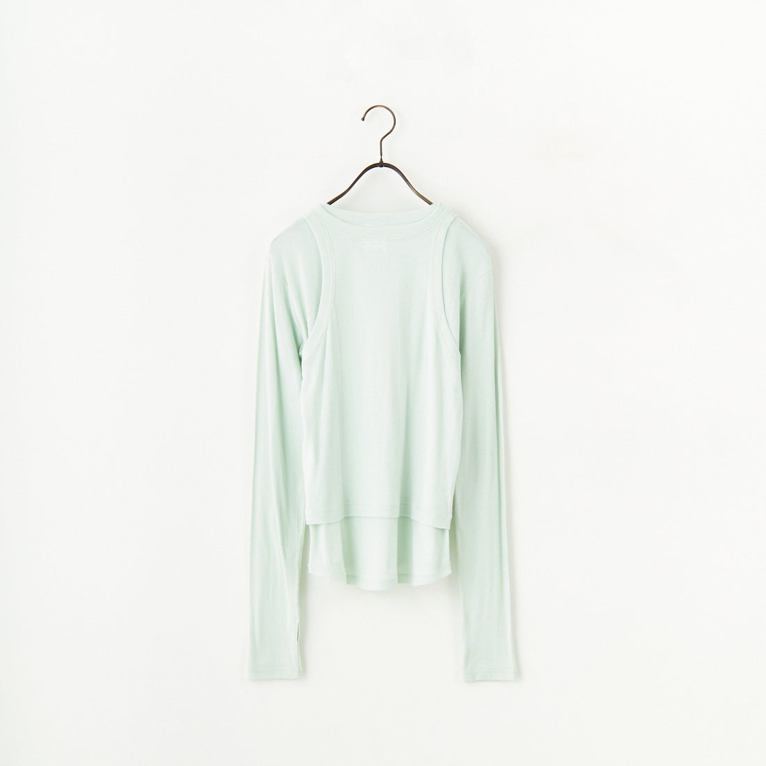 Robert P.Miller [ロバートピーミラー] 別注 2ピース タンクトップレイヤードシアーカットソー [RM251-1151IN-JF] MELON