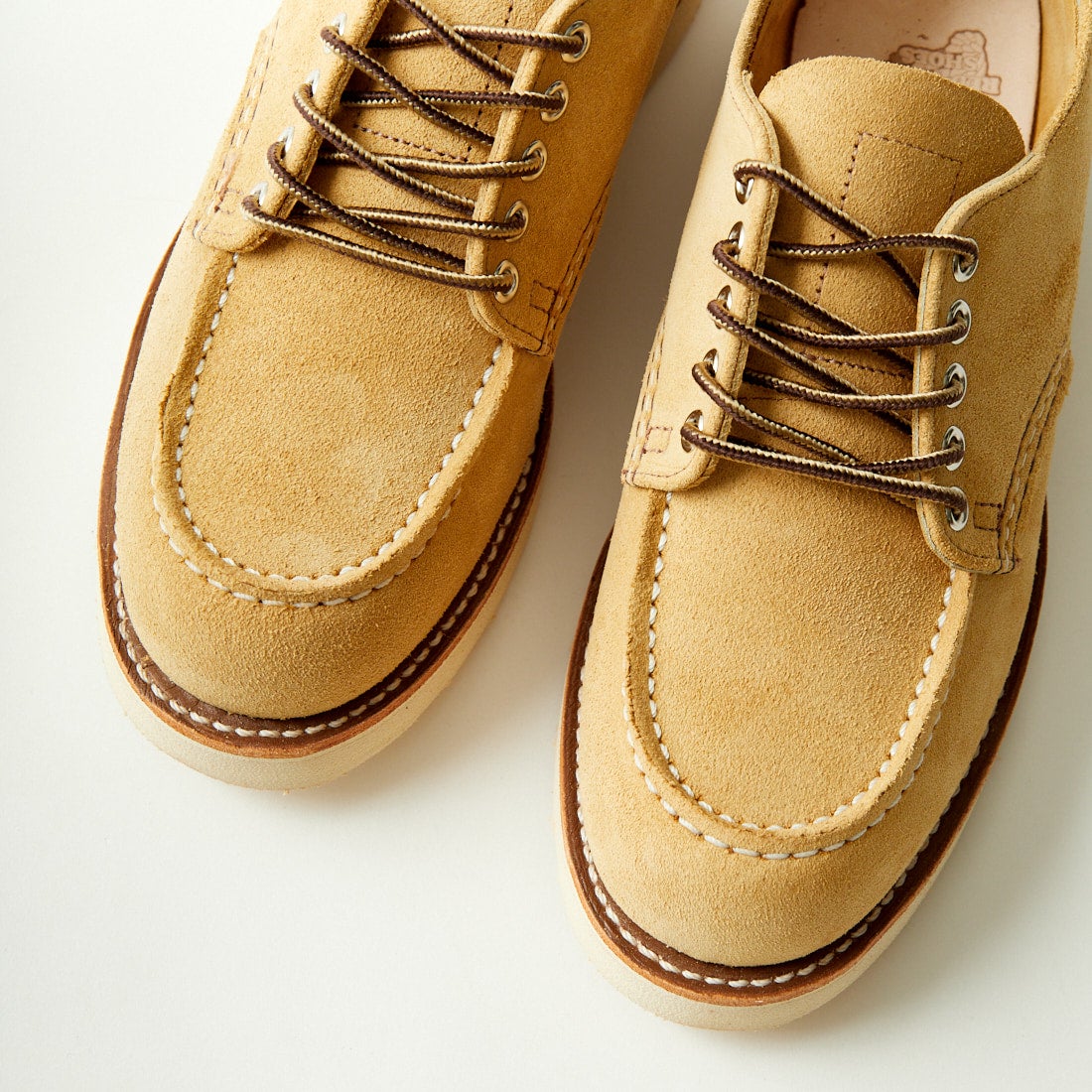 レッドウィングクラシックモックオックスフォード黄色size:10 RED WING [レッドウィング] クラシックモック オックスフォード D