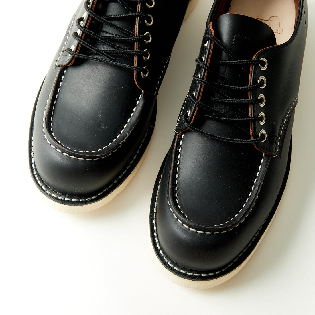 RED WING [レッドウィング] クラシックモック オックスフォード Dワイズ [8090] ﾌﾞﾗｯｸ ﾌﾟﾚｰ
