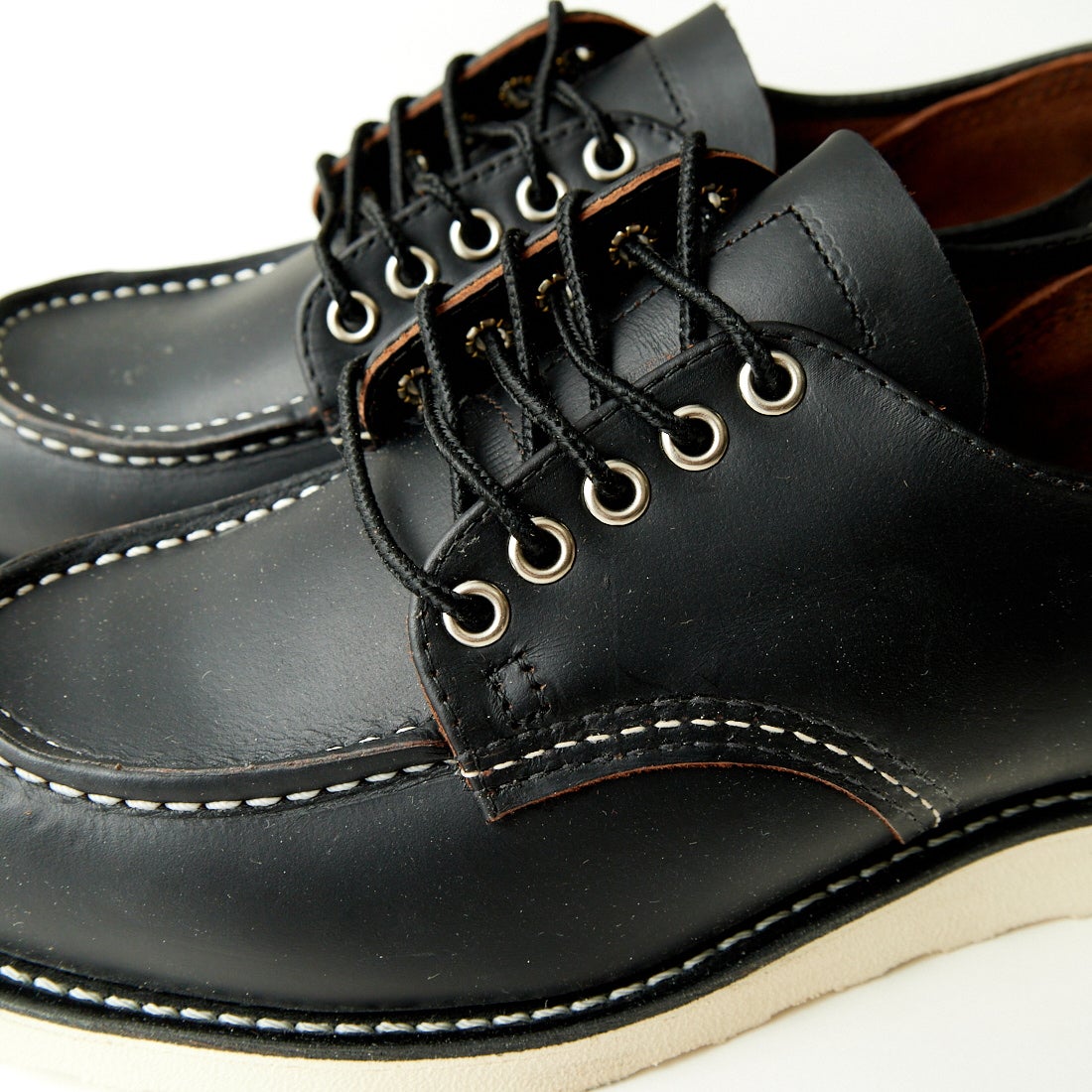 RED WING [レッドウィング] クラシックモック オックスフォード [8090] ﾌﾞﾗｯｸ ﾌﾟﾚｰ