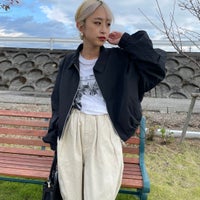 ﾌﾞﾗｯｸ&&モデル身長：150cm 着用サイズ：F&&