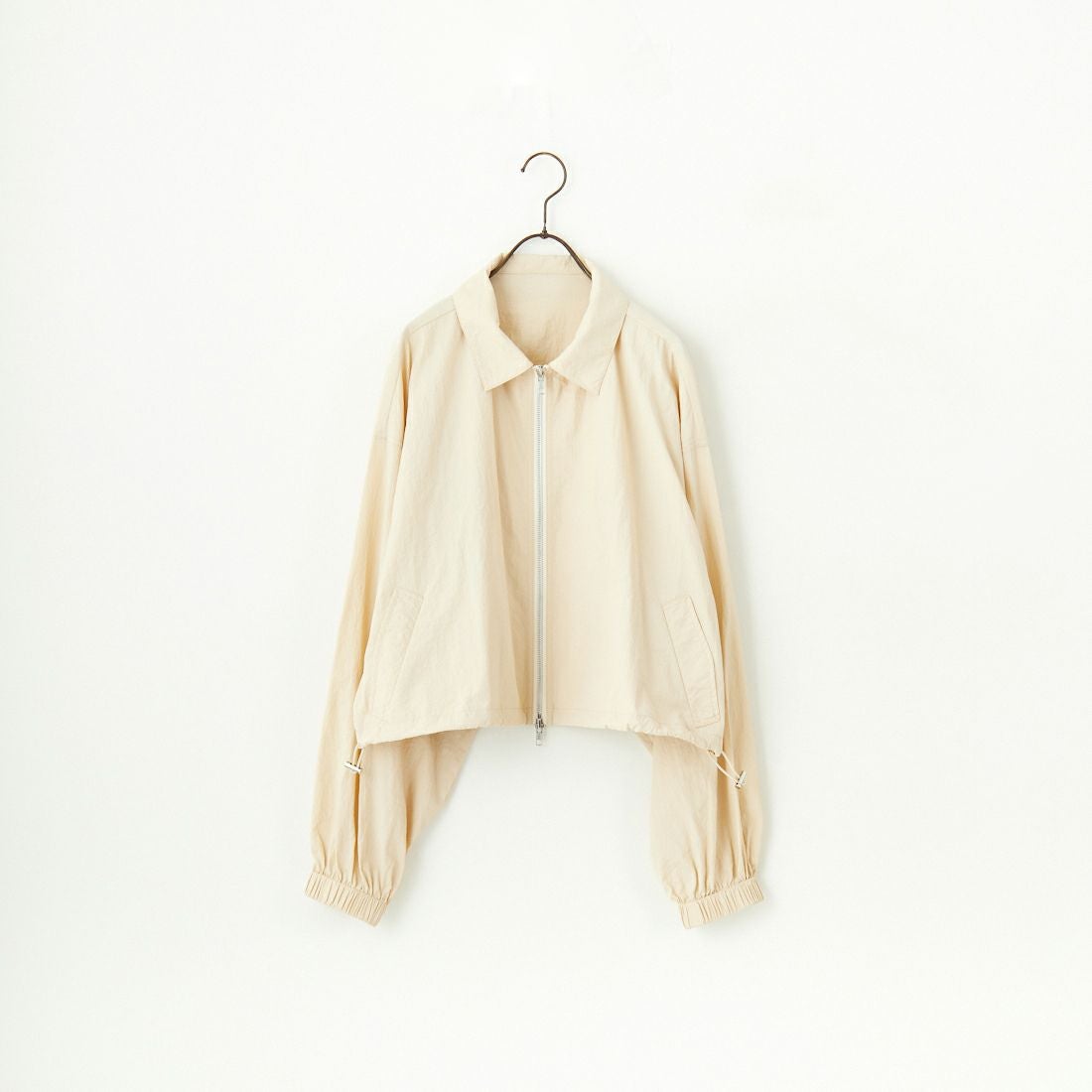 Jeans Factory Clothes [ジーンズファクトリークローズ] ナイロンワイドショートブルゾン [IN1-JK-5] ﾍﾞｰｼﾞｭ