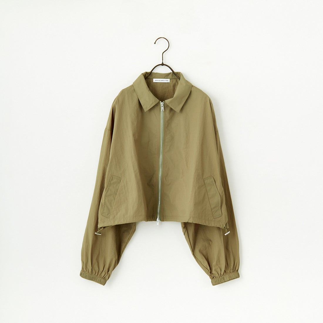 Jeans Factory Clothes [ジーンズファクトリークローズ] ナイロンワイドショートブルゾン [IN1-JK-5] ｵﾘｰﾌﾞ