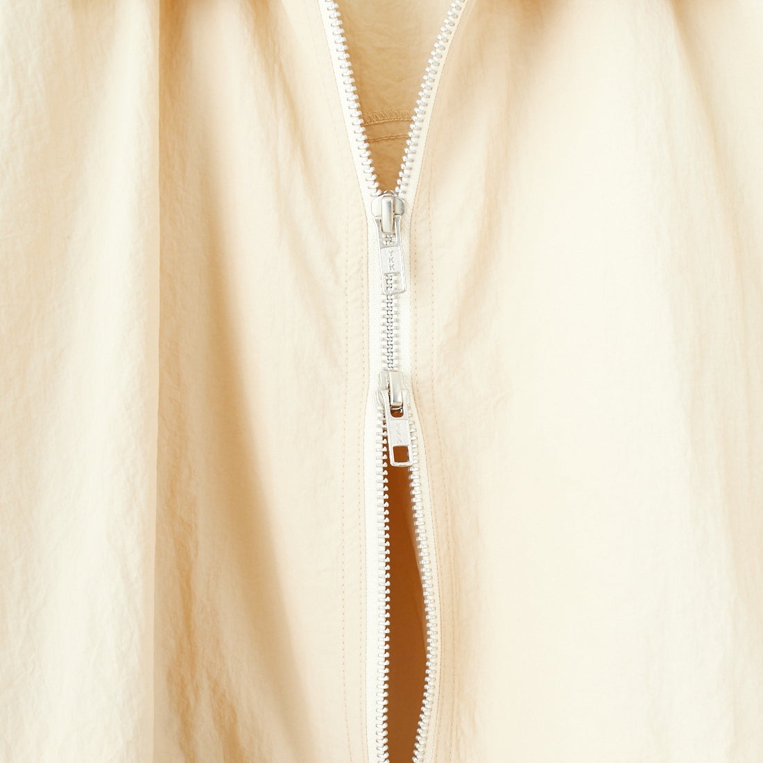 Jeans Factory Clothes [ジーンズファクトリークローズ] ナイロンワイドショートブルゾン [IN1-JK-5] ﾍﾞｰｼﾞｭ