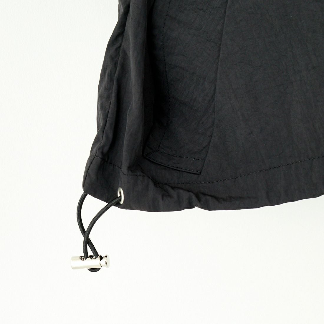 Jeans Factory Clothes [ジーンズファクトリークローズ] ナイロンワイドショートブルゾン [IN1-JK-5] ﾌﾞﾗｯｸ