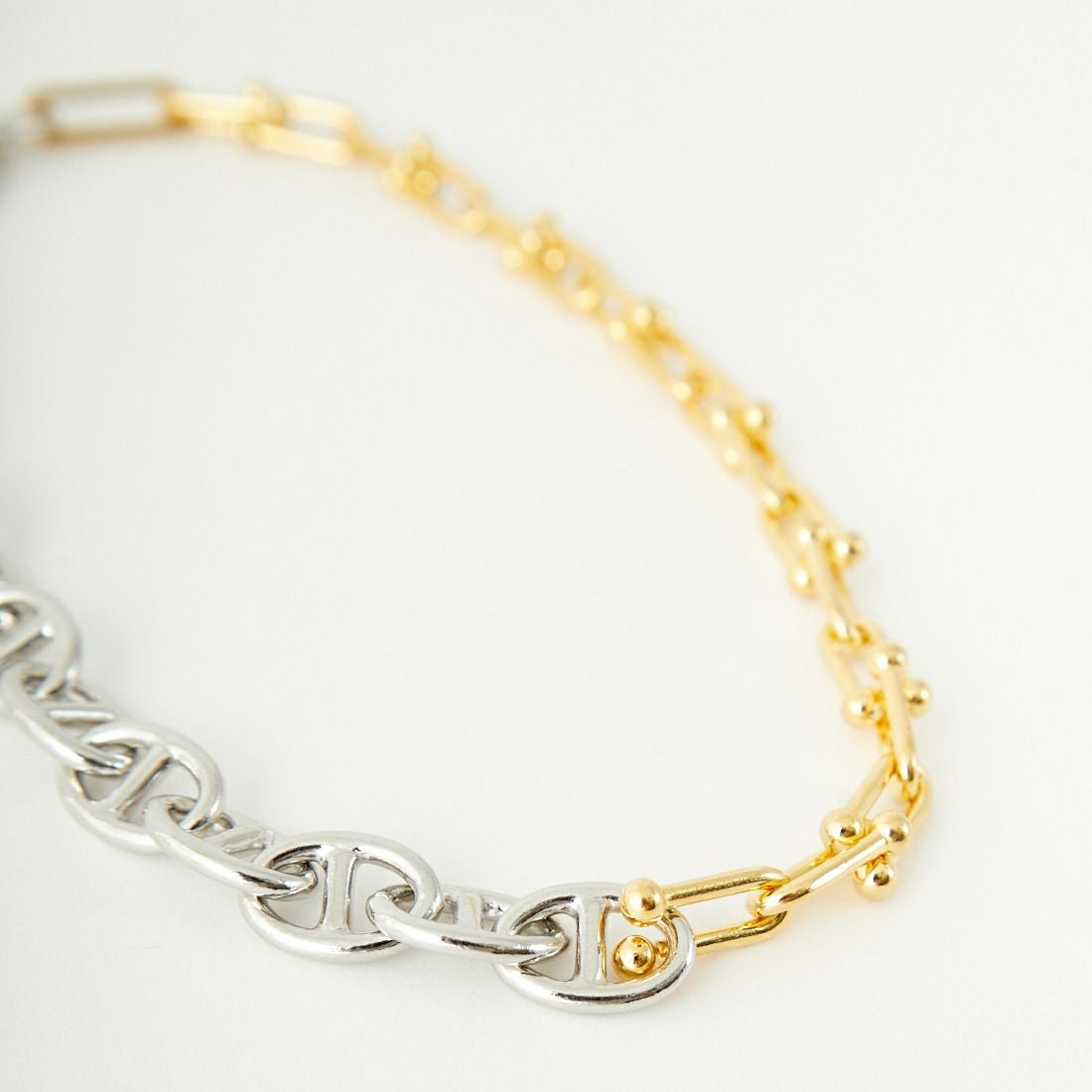 EO [イオ] 2トーンチェーンネックレス [EO25SS-07] GD/SV