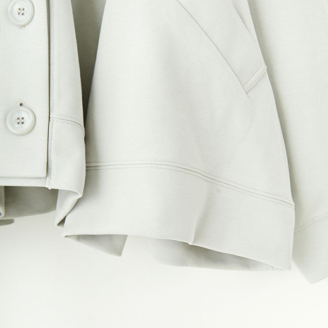 SUGAR ROSE [シュガーローズ] フォルムボンディングカーディガン [248752] 17 GREIGE