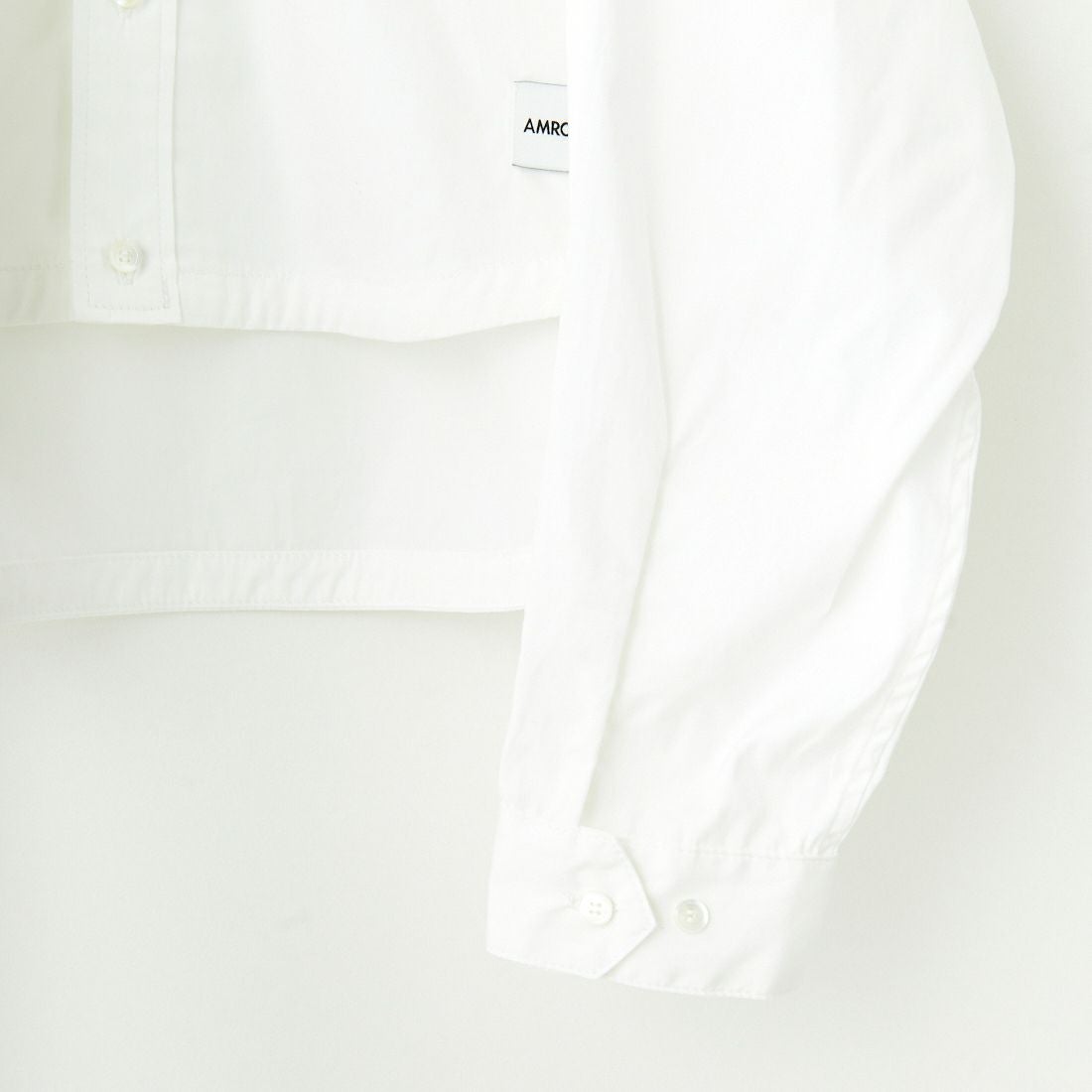 Americana × JEANS FACTORY [アメリカーナ × ジーンズファクトリー] 別注 ショート丈 フードシャツジャケット [ASO-L-779-1-JF] ﾎﾜｲﾄ