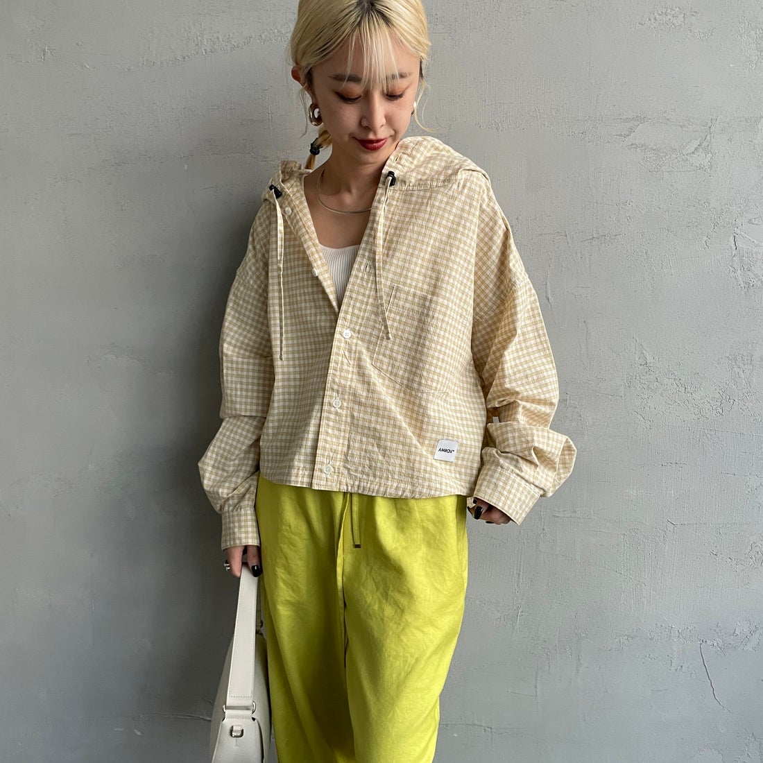 ｸﾞﾘｰﾝ&&モデル身長：150cm 着用サイズ：ONE SIZE&&