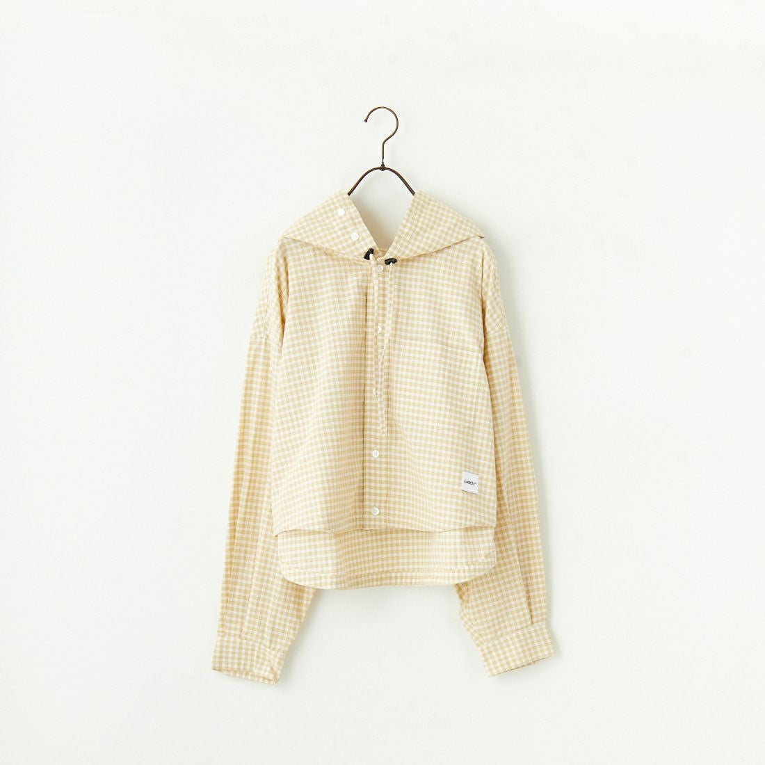 Americana × JEANS FACTORY [アメリカーナ × ジーンズファクトリー] 別注 フード付き チェックシャツアウター [ASO-L-779-2-JF] ｸﾞﾘｰﾝ