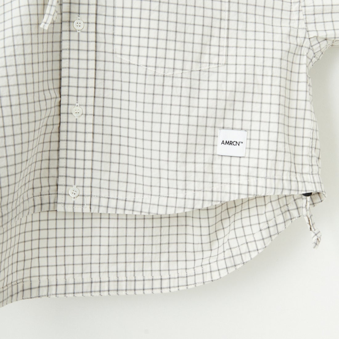 Americana × JEANS FACTORY [アメリカーナ × ジーンズファクトリー] 別注 フード付き チェックシャツアウター [ASO-L-779-2-JF] ｷﾅﾘ