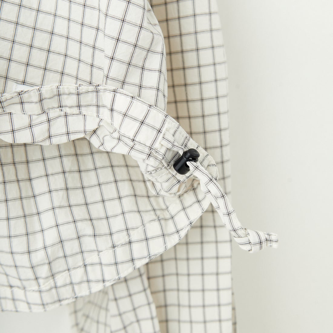 Americana × JEANS FACTORY [アメリカーナ × ジーンズファクトリー] 別注 フード付き チェックシャツアウター [ASO-L-779-2-JF] ｷﾅﾘ