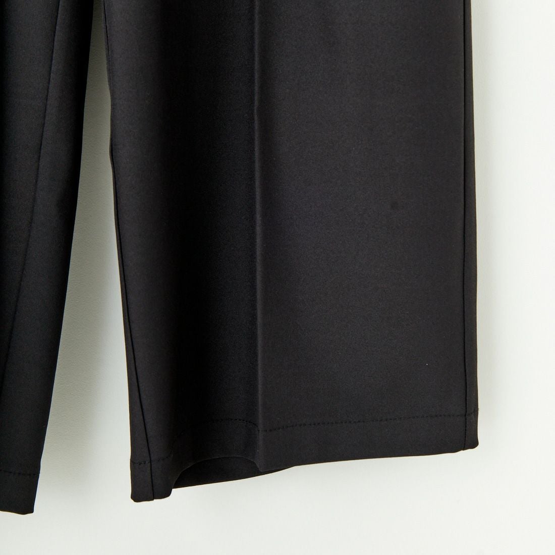 nenom [ネノム] 2WAY ラップスカートレイヤードタックワイドパンツ [NE25112013] 09 BLACK