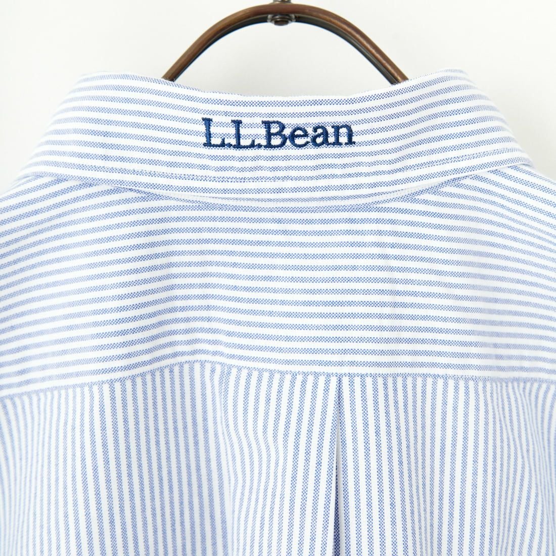 L.L.BEAN [エルエルビーン] ORONO ロングスリーブシャツ [5175-9051] 90 NAVY/WH
