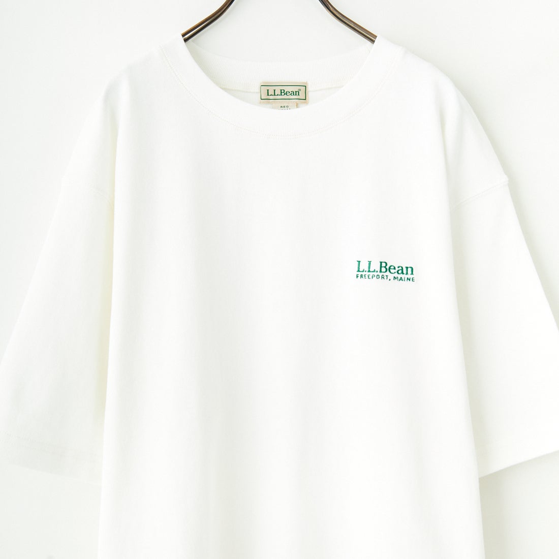 L.L.BEAN [エルエルビーン] Union ショートスリーブTシャツ [5275-0038] 09 WHITE