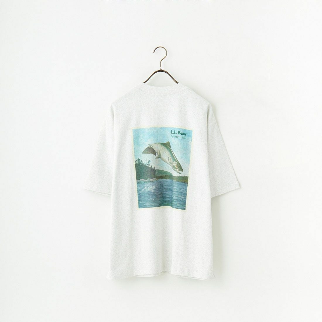 L.L.BEAN [エルエルビーン] 1980s カタログトラウトTシャツ [5275-0040] 19 BIRCH
