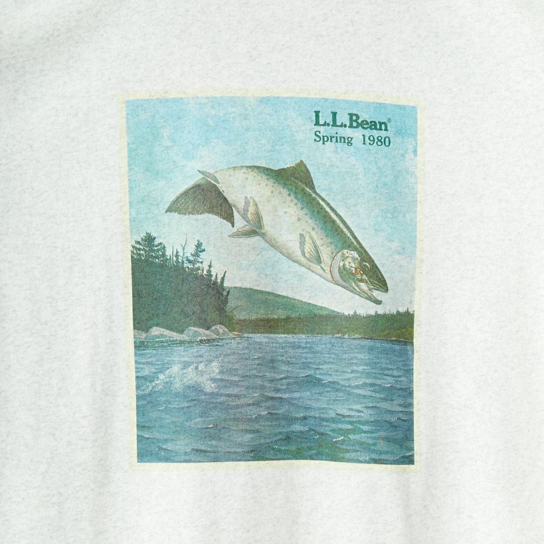 L.L.BEAN [エルエルビーン] 1980s カタログトラウトTシャツ [5275-0040] 19 BIRCH